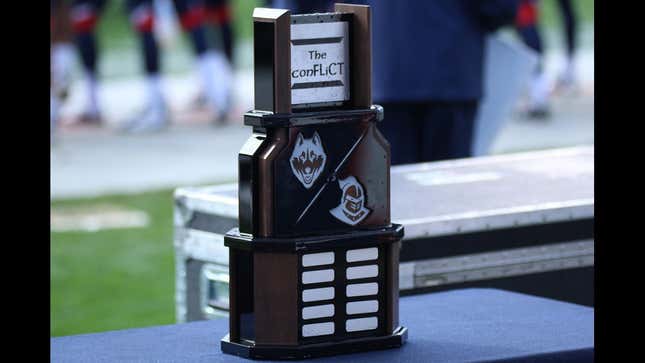 Bob Diaco Fails To Keep His Cool As He Defends UConn's Manufactured Football Rivalry