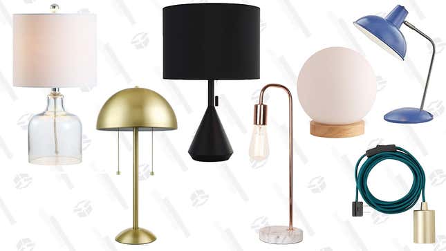 Image for article titled 12 Unexpected Table Lamps That Won&#39;t Break the Bank