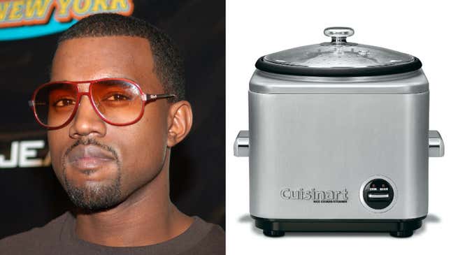 Who Said It: Kanye West Or An Instruction Manual For The Cuisinart CRC-400  Electric Rice Cooker?