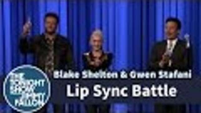 Gwen Stefani and Blake Shelton Lip Syncing 'Endless Love' Is Hilarious