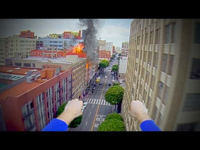 Superman Needs To Wear A GoPro