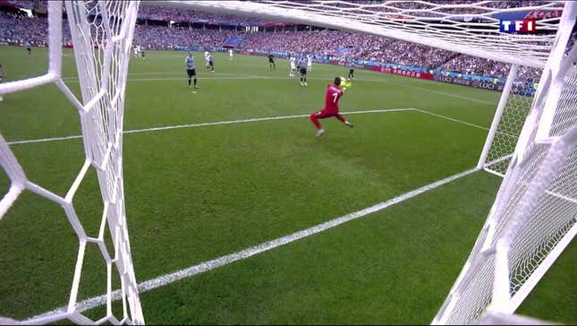 Uruguay Keeper's Huge Boner Hands France Commanding 2-0 Lead
