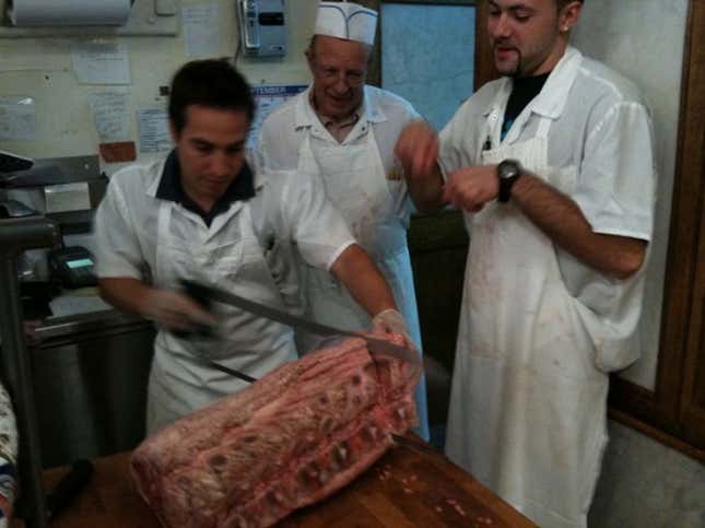 Image for article titled How To Cook A Giant T-Bone Steak The Size Of Your Entire Head