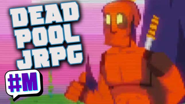 Deadpool Would Be An Unstoppable JRPG Character
