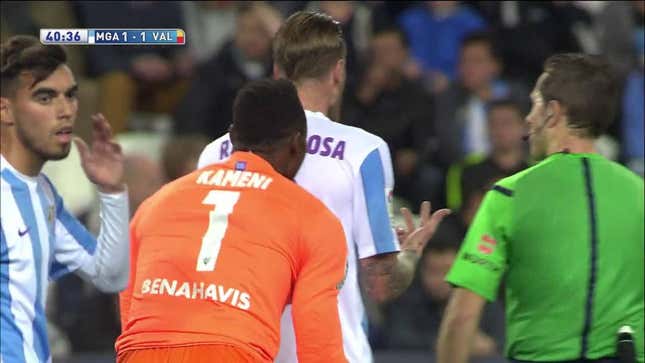 Look At This Goalkeeper Just Punch The Ball Into His Own Net