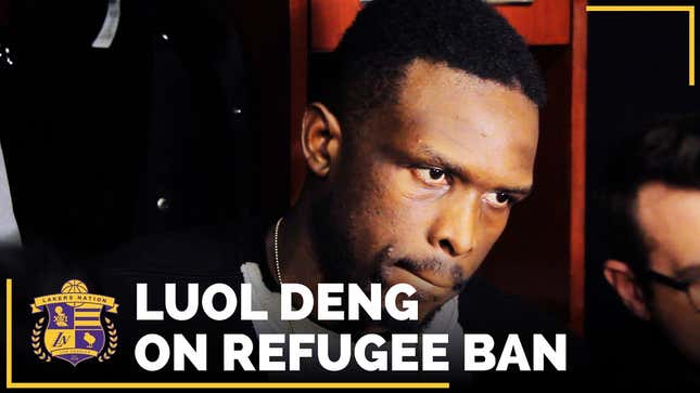 Former Refugee Luol Deng Speaks On Trump's Muslim Ban: "That Light Is Turned Off"