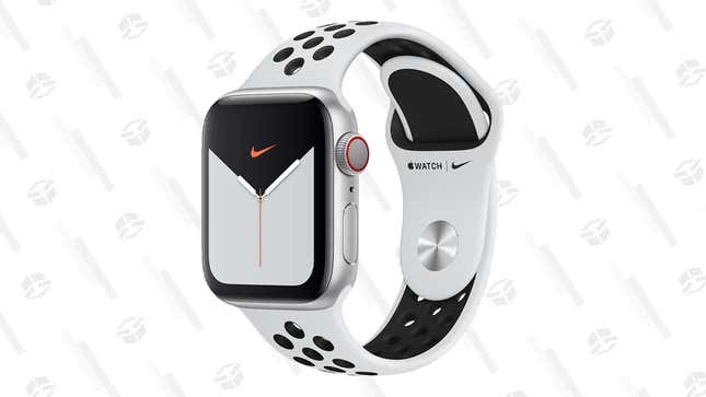 Apple Watch Series 5 Nike (40mm) | $425 | Nike
Apple Watch Series 5 Nike (44mm) | $450 | Nike