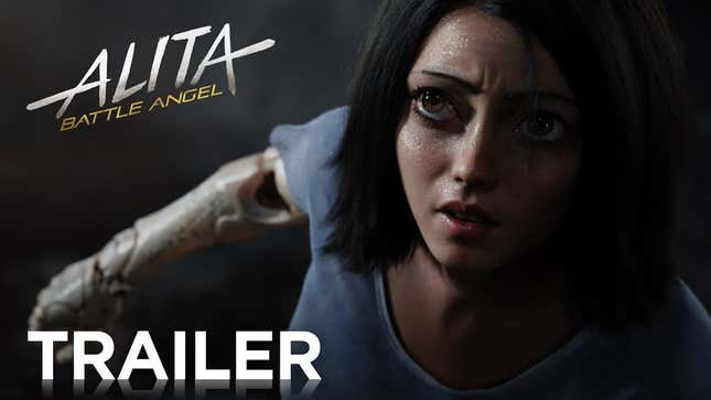 The Live-Action <i>Alita: Battle Angel</i> Trailer Exists And It's Uncomfortable<em></em>