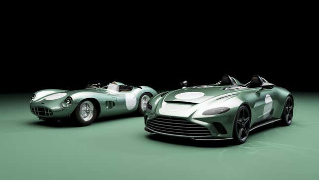 Image for article titled Aston Martin's Limited Edition V12 Speedster Is A Modern DBR1