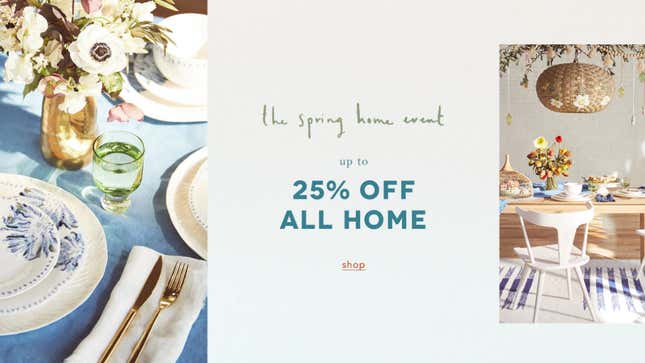 25% Off Home | Anthropologie