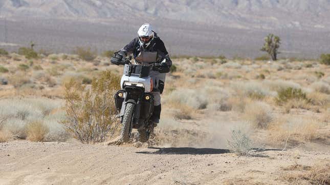 Image for article titled The 2021 Harley-Davidson Pan America 1250 Does Everything You Doubted It Could