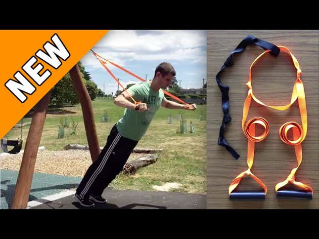 Make This Easy, DIY Suspension Trainer for Effective At-Home Workouts