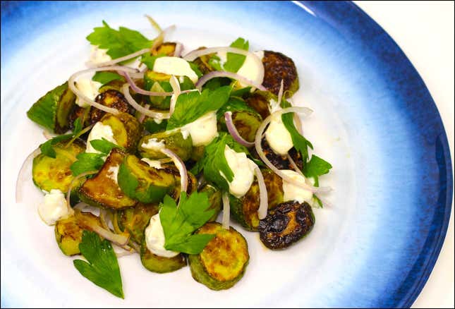Image for article titled Why you should consider charring your cucumbers