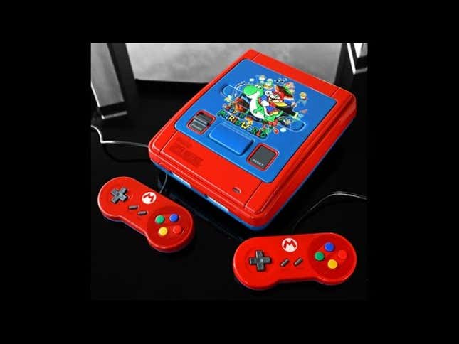 Custom <i>Super Mario World</i> SNES Is A Thing Of Beauty