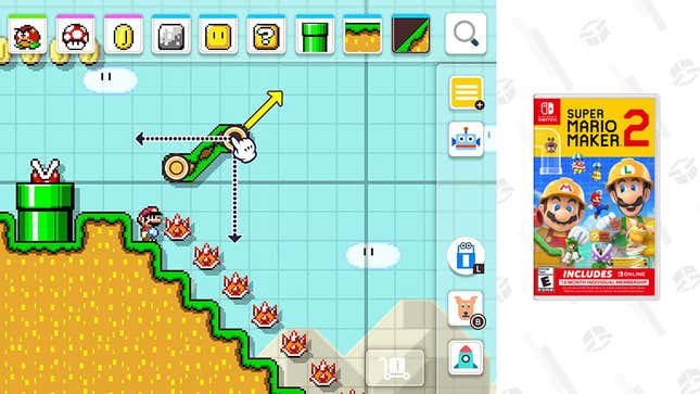 Super Mario Maker 2 and a 12-Month Switch Online Bundle | $70 | Amazon