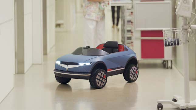 Image for article titled Hyundai Made This Minicar For A Children&#39;s Hospital And It Completely Rules