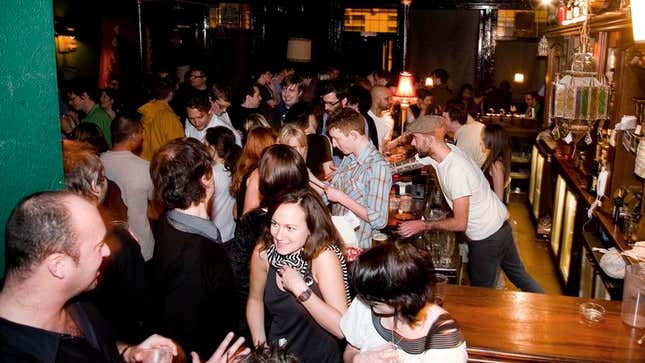 Image for article titled Music Playing In Bar Could Stand To Be Louder, Worse