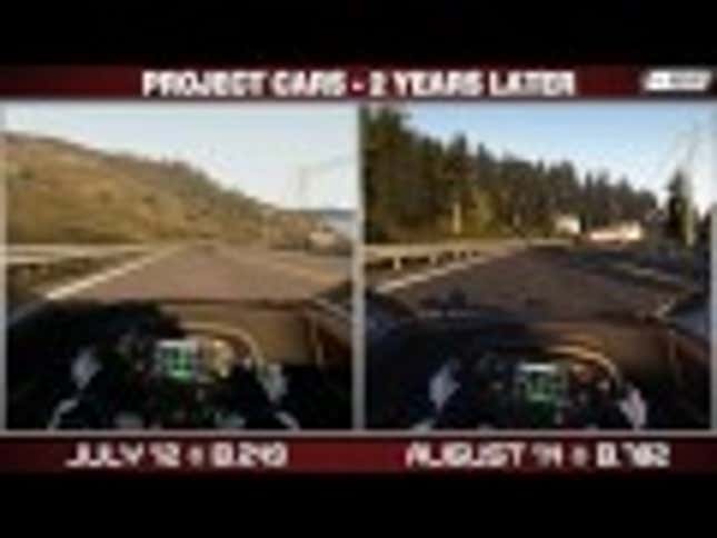 Video Shows How Far <em>Project CARS</em> Has Come in Two Years