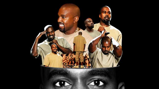 The many faces of Kanye West