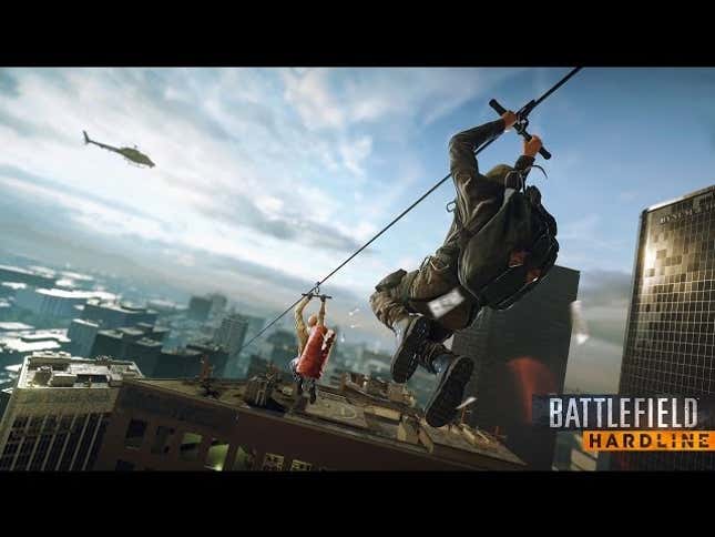 Can't Get Into The <em>Battlefield: Hardline</em> Beta? Watch It Instead.