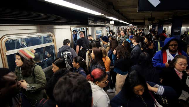 Image for article titled MTA Officials Assure New Yorkers That Today’s Subway Will Run Just As Fucked Up As Normal