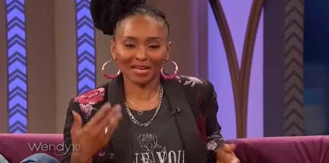 Dee Barnes appearing on Wendy April 18, 2019