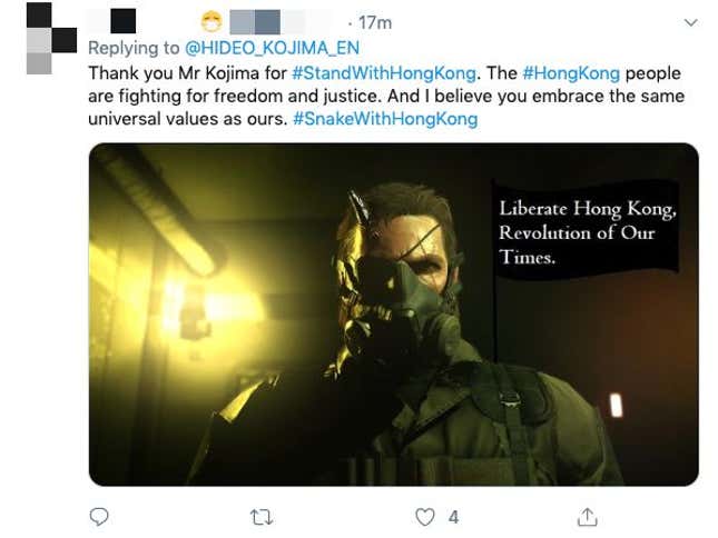 Hong Kong Fans Read A Lot Into A Hideo Kojima Tweet