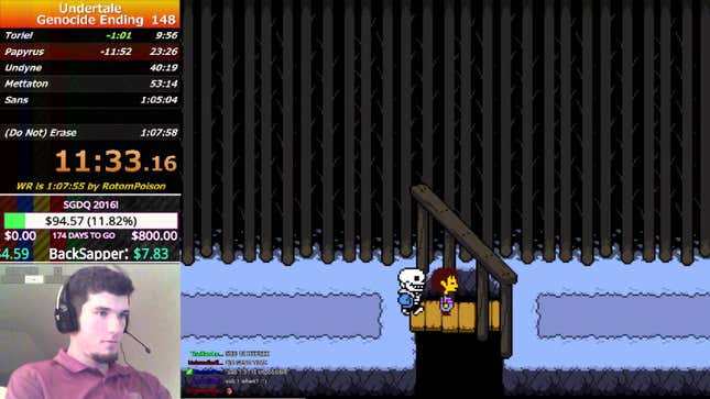 Watch Someone Murder Everyone In <i>Undertale</i> At Record Speed