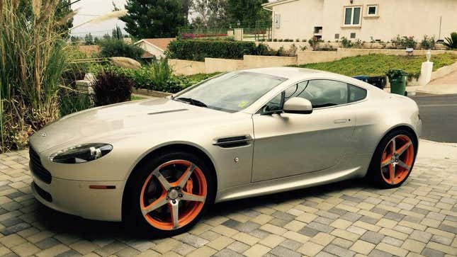 Image for article titled At $55,000, Could This Custom 2011 Aston Martin V8 Vantage Put You At A Distinct Advantage?