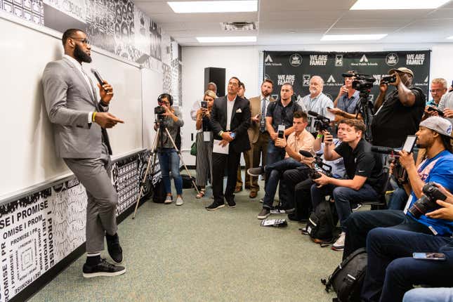 Image for article titled LeBron&#39;s I Promise School Boasts &#39;Extraordinary&#39; Results