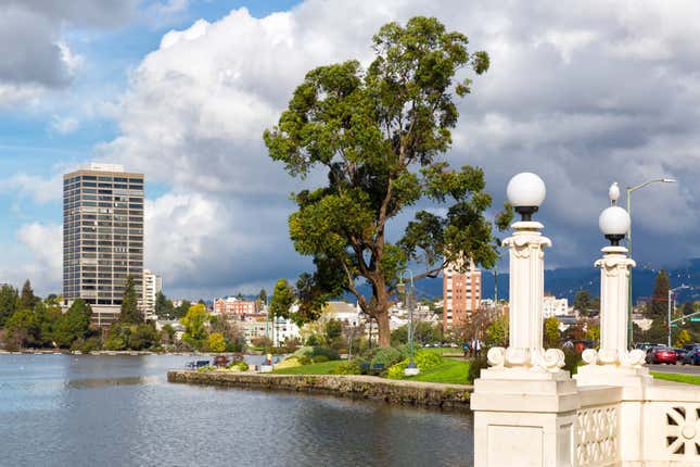 Lake Merritt in Oakland, Ca.