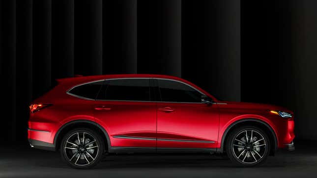 Image for article titled The Acura MDX Type S Will Be A Very Red 355-HP AWD Power Wagon