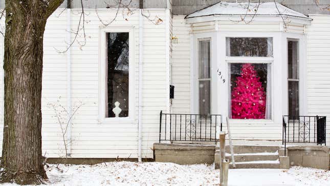 Image for article titled I Want the Pink Christmas Tree