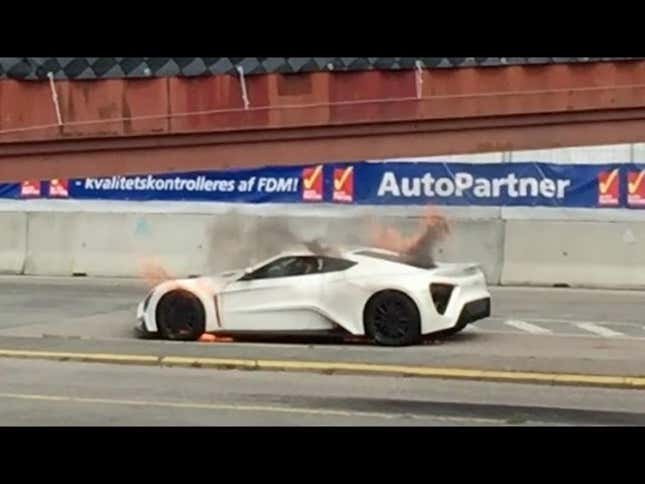 Here's How You Exit A Burning Zenvo ST1 (Updated)