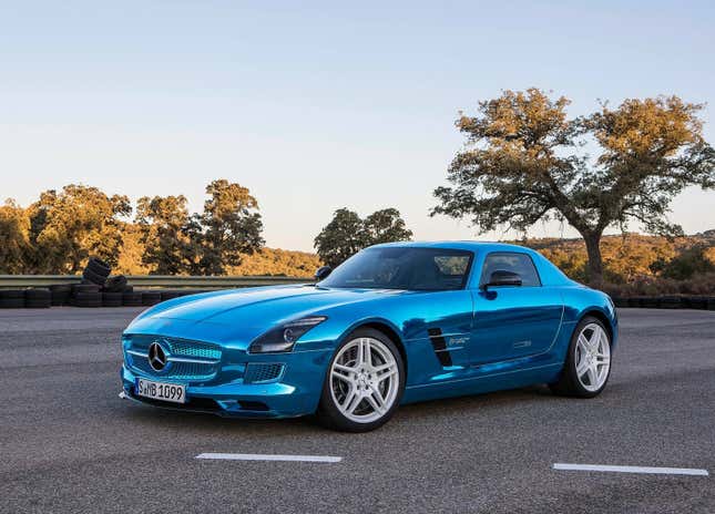 Image for article titled I Can't Get Over How Much The Mercedes-Benz SLS Electric Drive Cost
