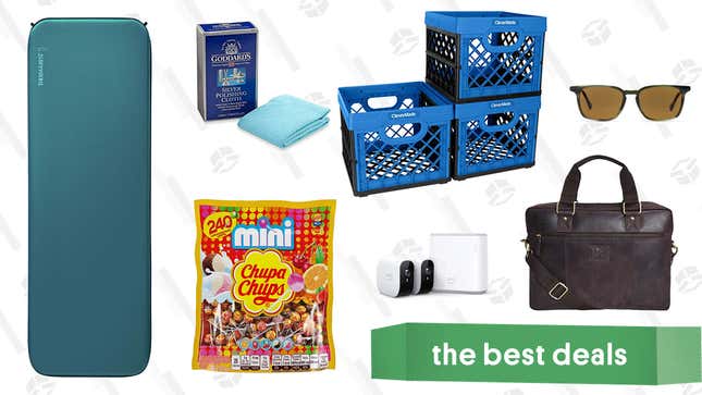 Image for article titled Wednesday&#39;s Best Deals: EufyCam Starter Kit, Chupa Chups Lollipops, CleverMade Storage and More