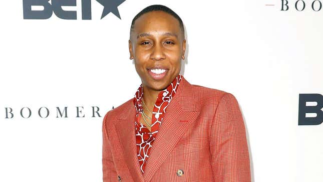  Lena Waithe attends the premiere of BET’s “Boomerang” Season 2 on March 10, 2020 in Los Angeles, California.
