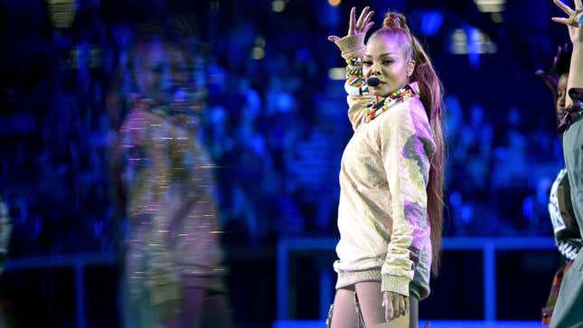 Honoree Janet Jackson performs onstage at the 2018 Billboard Music Awards on May 20, 2018 in Las Vegas, Nevada. 