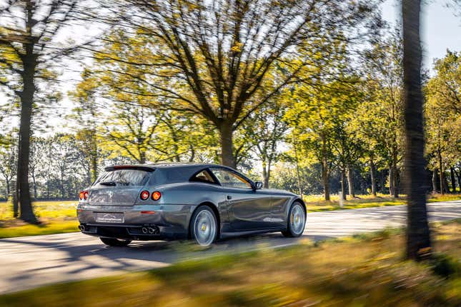 Image for article titled This Ferrari 612 Scaglietti Shooting Brake Is a Modern-Day Breadvan