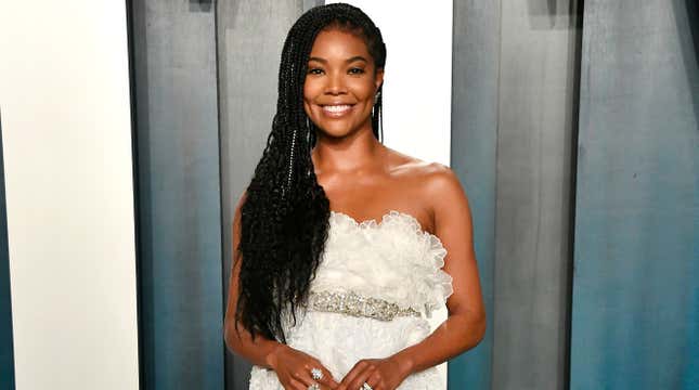 Gabrielle Union attends the 2020 Vanity Fair Oscar Party on February 09, 2020, in Beverly Hills, Calif.