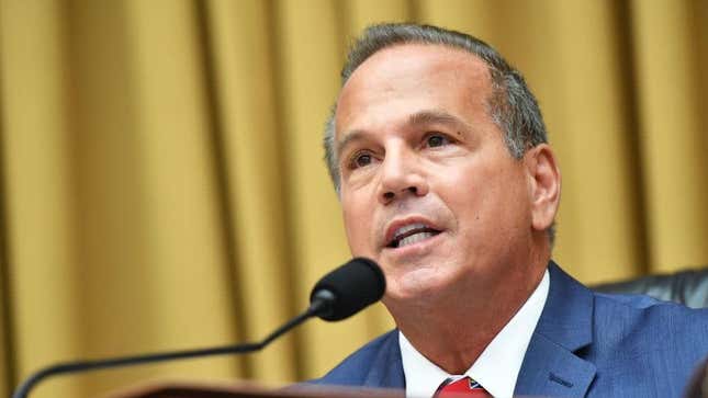 House Judiciary Subcommittee on Antitrust, Commercial and Administrative Law Chair David Cicilline, D-RI, speaks during a hearing on “Online Platforms and Market Power” in the Rayburn House office Building on Capitol Hill in Washington, DC on July 29, 2020. 