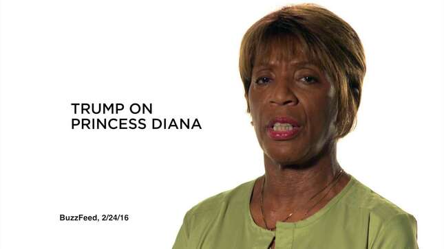 New Anti-Trump Ad Is Just Verbatim Repugnant Things He's Said About Women