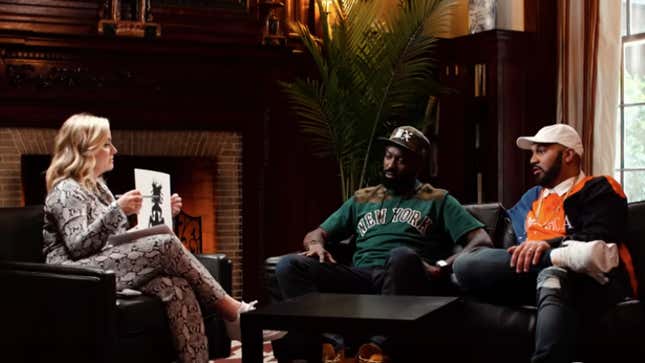 Noted not-therapist Amy Poehler analyzes Desus and Mero with dirty pictures