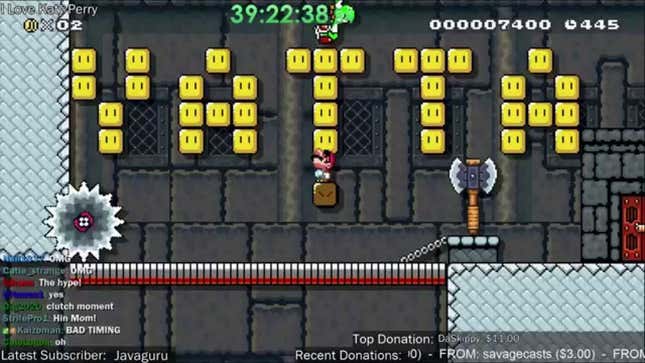 <i>Mario Maker's </i>Newest Impossible Level Has A Great Joke At The End