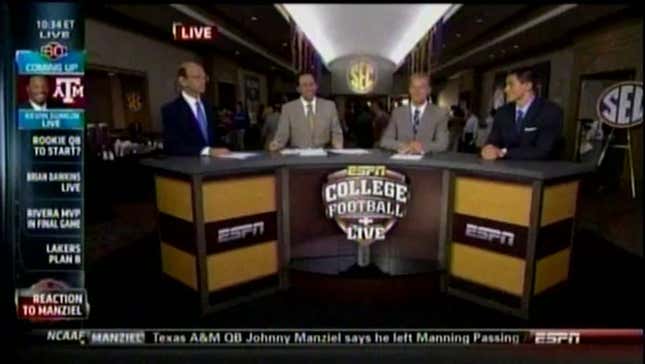 Paul Finebaum Stupids Up ESPN On Johnny Manziel