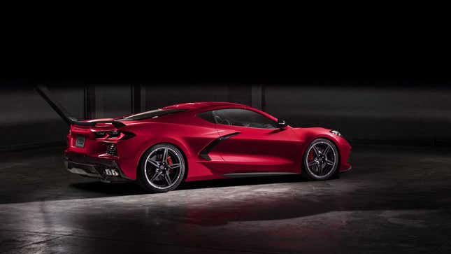 Image for article titled Here Is the 2020 Mid-Engine Corvette Before You’re Supposed to See It
