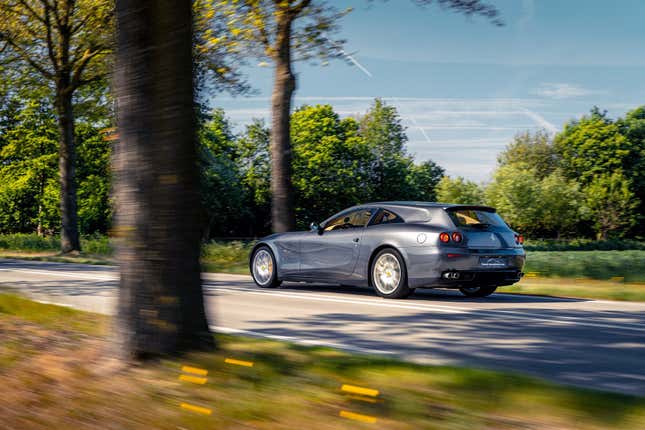 Image for article titled This Ferrari 612 Scaglietti Shooting Brake Is a Modern-Day Breadvan