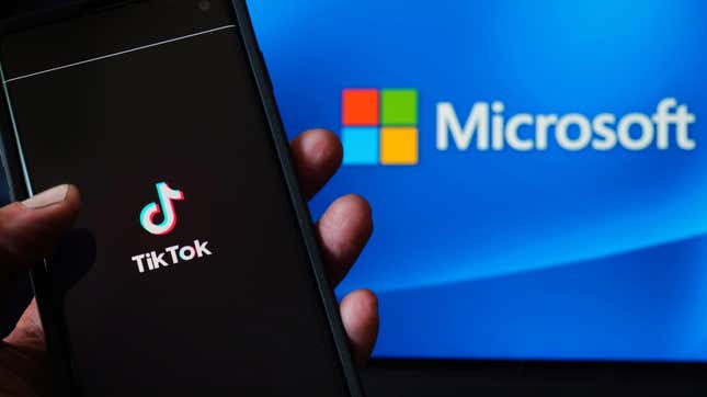 Image for article titled Trump Demands Microsoft Pay Off the U.S. Treasury to Secure TikTok Deal