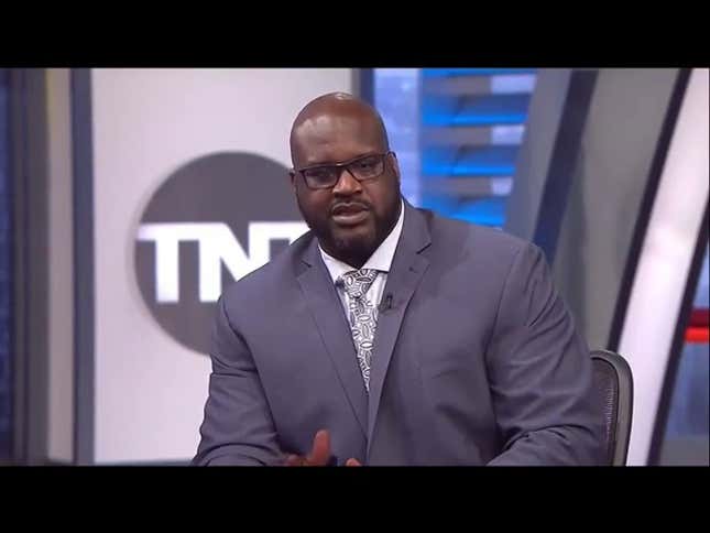 Shaq Looked Like He Really Wanted To Punch Charles Barkley In The Face