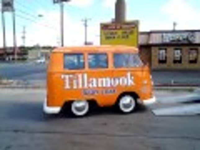 Some Moron Stole Tillamook's Three Shortened Cheese-Themed VW Buses